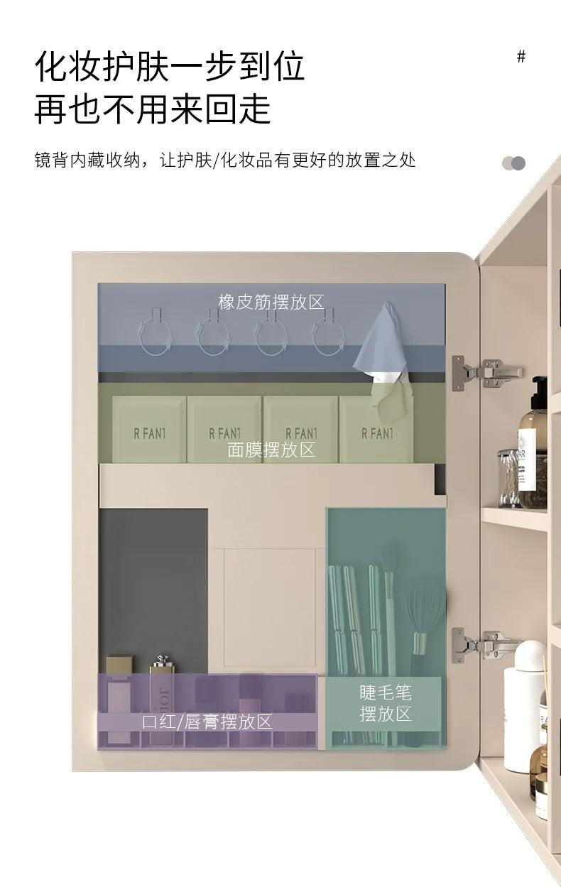 Moderner intelligenter Badezimmerschrank, Wabenstruktur, Aluminium, WC, Waschbecken, Schrank, Kombination, integriertes Keramikwaschbecken, Waschtisch