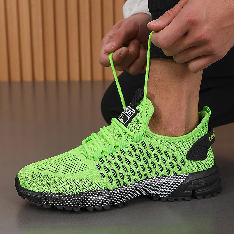 2025 Shoes for Men High Quality Male Sneakers Breathable Fashion Gym Casual Light Walking Plus Size Footwear Zapatillas Hombre