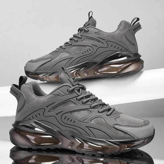 YRZL Herren-Turnschuhe, lässig, Sport, atmungsaktiv, Laufschuhe, bequemes Gehen, leichter Mesh-Schuh, Outdoor, rutschfest, Tennis-Mann