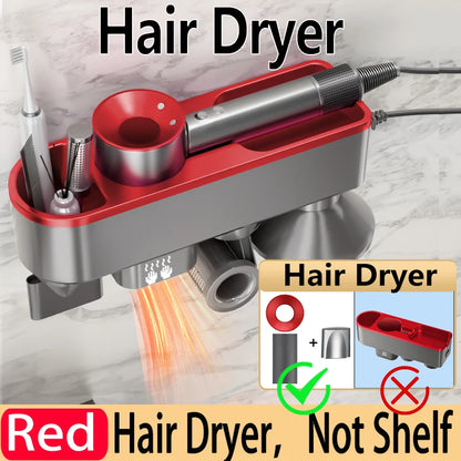 1600W Negative Ionic Hair Dryer For Dyson Hair Dryer Shelf 2 IN 1 Become Hand Dryer Whitout Drilling Hanger Household