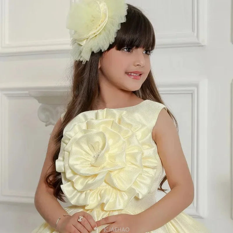 Mode Prinzessin Kleid Mädchen Kinder Geburtstag Kleidung Kinder Klavier Pageant Kleid Leistung Tutu Ball Outfits Vestido Kinder.