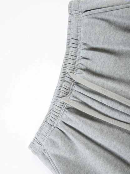 Men's Casual Sweatpants Autumn Winter Fleece Sports Pants Daily Unisex Fashion Trousers Solid Color Gym Workout Long Pants.