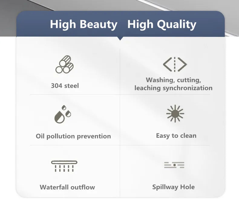 Wasserfall-Küchenspüle, Einzelschüssel, Küchenspülen, goldfarbenes Barspülbecken aus Edelstahl 304, mit Pull-Wasserhahn, Nano-Waschbecken für zu Hause ﻿