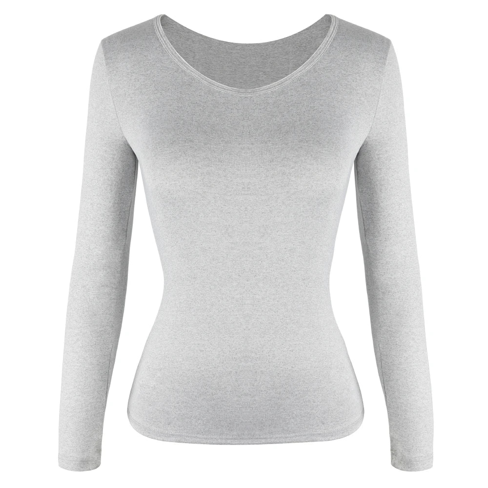 Thermal Underwear Women Autumn Winter Under Layer Clothes New Warm Pajamas Sets for Female 2 Pieces Long John Top Legging