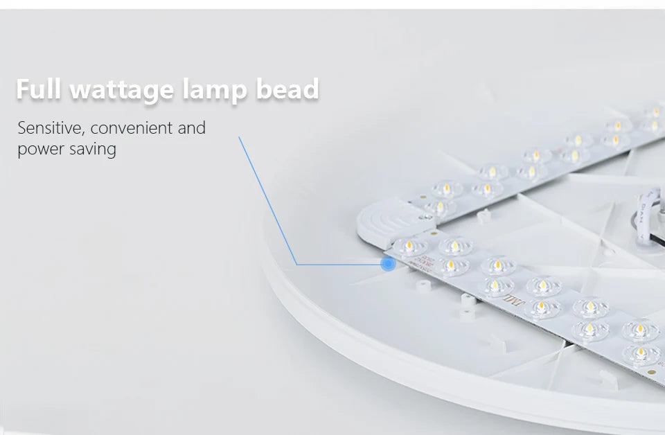 Intelligente LED-Deckenleuchte, 36 W, 50 W, dimmbar, moderne LED-Deckenleuchten mit APP-Fernbedienung für Schlafzimmer, Wohnzimmer.