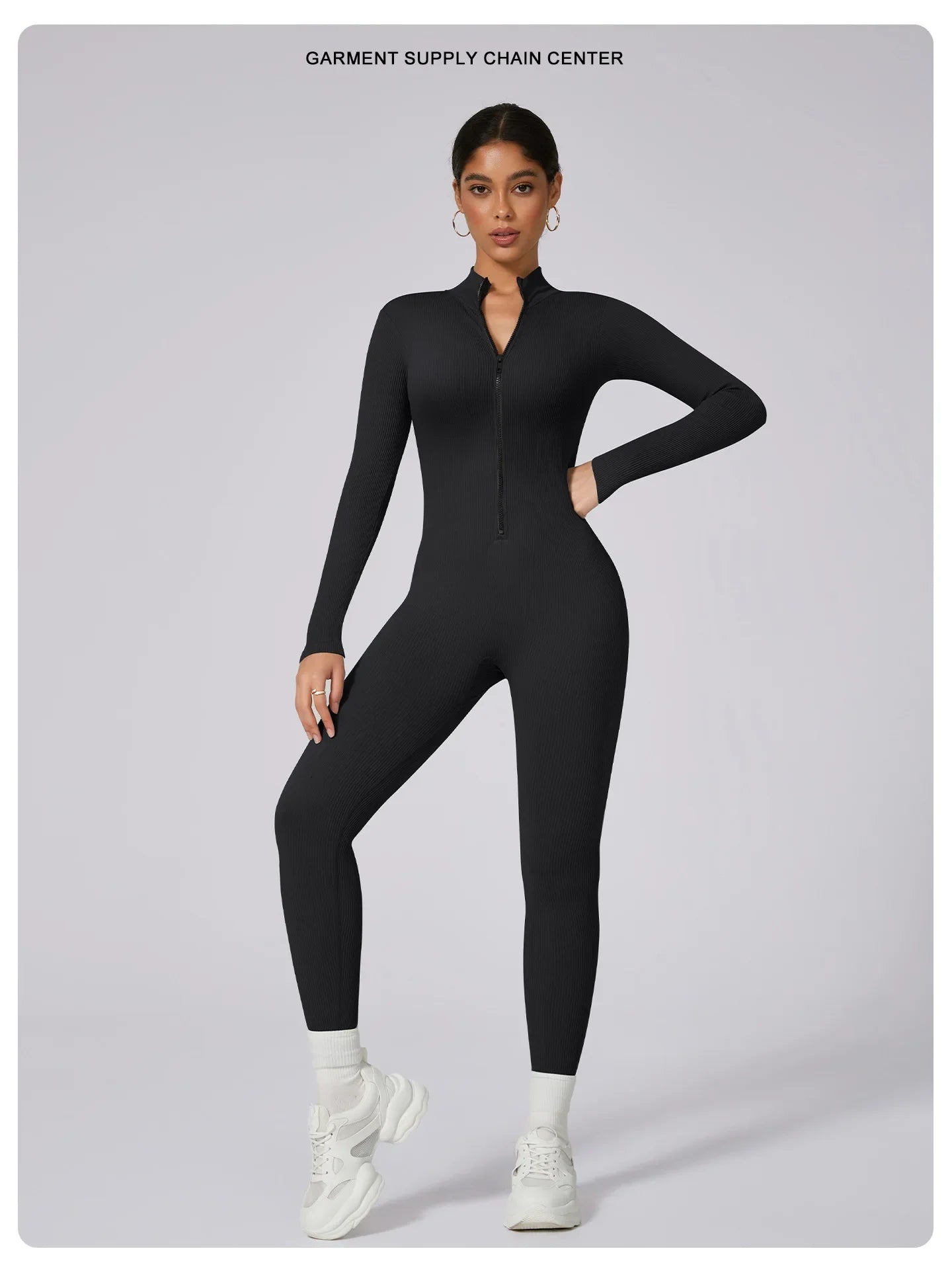 Women's Sporty Dry Fast Jumpsuit Yoga Suit Tight Dance Fitness One-Piece Clothing Set Comfortable Breathable Gymwear.
