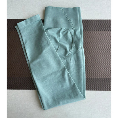 TKITK Seamless Tight Pants Gym Leggings Womens Workout Yoga Pants Soft High Waist Outfits Fitness Sports Wear