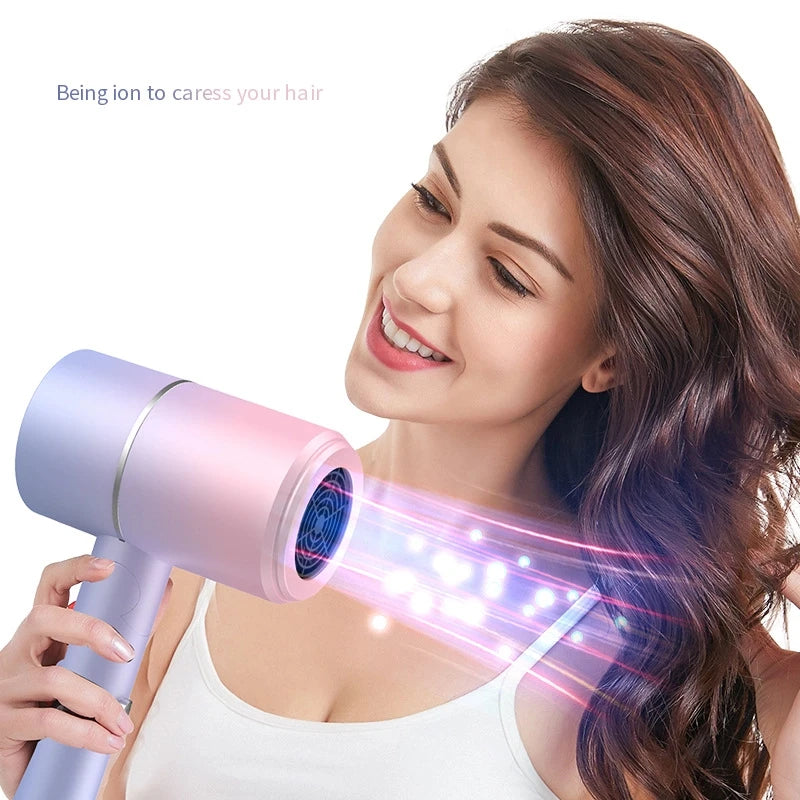 XIAOMI Folding Hairdryer High Power Negative Ion Hair Dryer Home Thermostatic Travel Portable Silent Hair Brush Dryer 2025