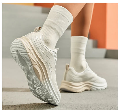 Xtep 299 Leather Running Streamline For Women 2024 Winter Running Shoes Leisure Training Sneaker(Suggest 1 size up) 876418110021.