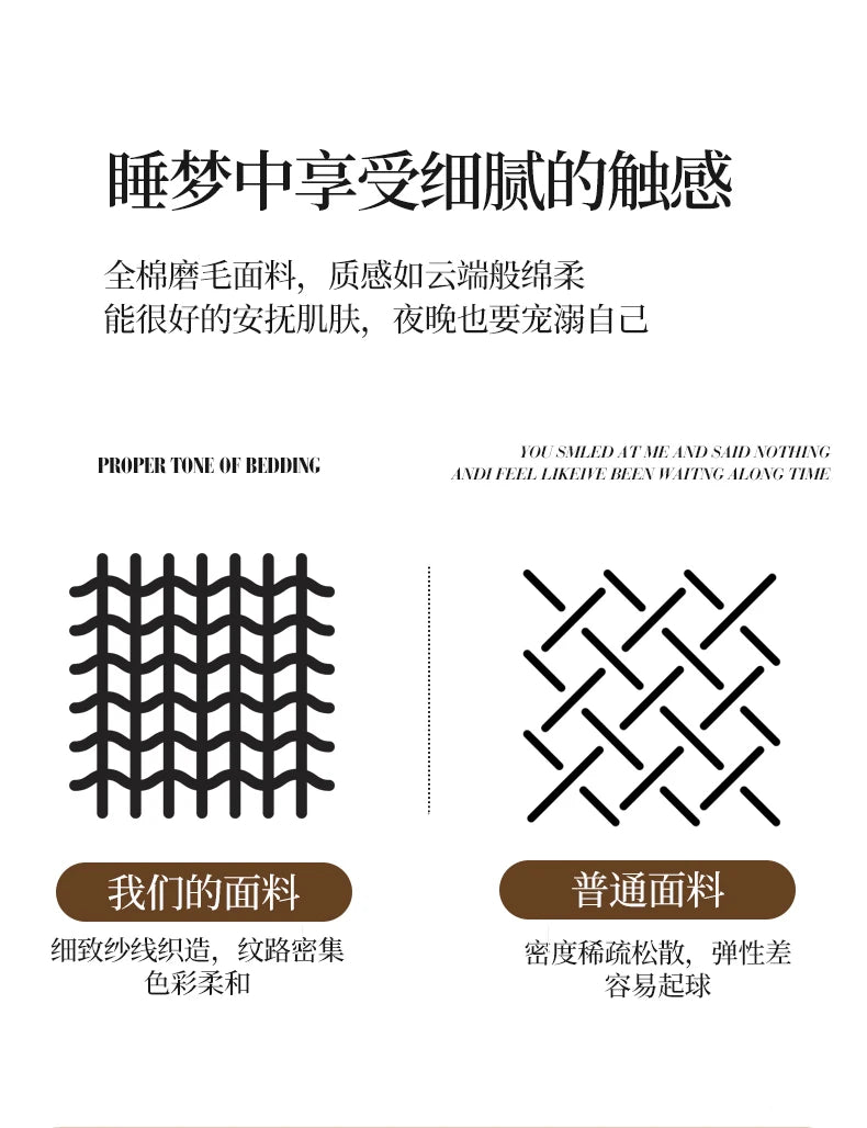 Cotton Bedding Set Luxury Soft Duvet Cover Flat Sheet Pillowcases Single Double Queen King Size Quilt Cover Set.