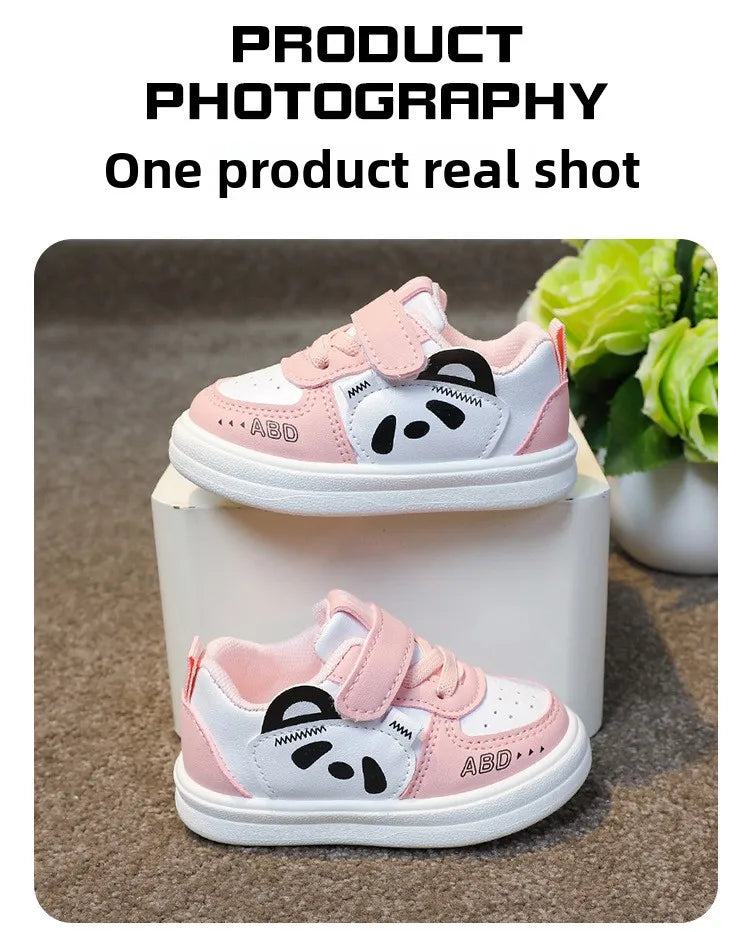 Kids Baby Sneakers Boys Girls Running Casual Footwear PU Leather Non-slip Toddler Kids Soft Comfortable Children Sports Footwear.