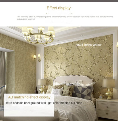 Blumentapete, selbstklebend, warm, für Mädchen, Schlafzimmer, 3D-Verdickung, Wanddekoration, Aufkleber, Wohnzimmer, Restaurant, Sofa, Hintergrund
