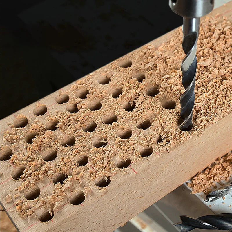 3/5/7Stk. 3/4/5/6/7/8/10mm 1/4 Sechs kant griff Dreispitzer Holz bearbeitungs bohrer Set Holz bearbeitungs lochreib werkzeug