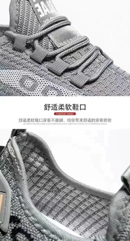 2025, weiche Sohlen, Frühling und Herbst, alte Stoffschuhe, atmungsaktive Mesh-Schuhe, rutschfeste, verschleißfeste, lässige Low-Top-Schuhe, Arbeitsschuhe