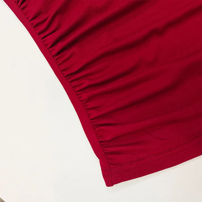 2025 Autumn Solid Color Folds Turtleneck Slim T Shirt Women Long Sleeves Bottoming Shirt Ladies Tee Shirt Tops Camisetas Mujer