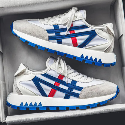 New men's trendy versatile casual sports shoes, men's thick-soled lightweight non-slip breathable trendy shoes кроссовки мужские.