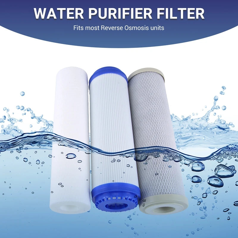 10Inch Filter Elements Filtration System Purify Replacement Part Universal For Water Purifier For Household Appliances-A07G