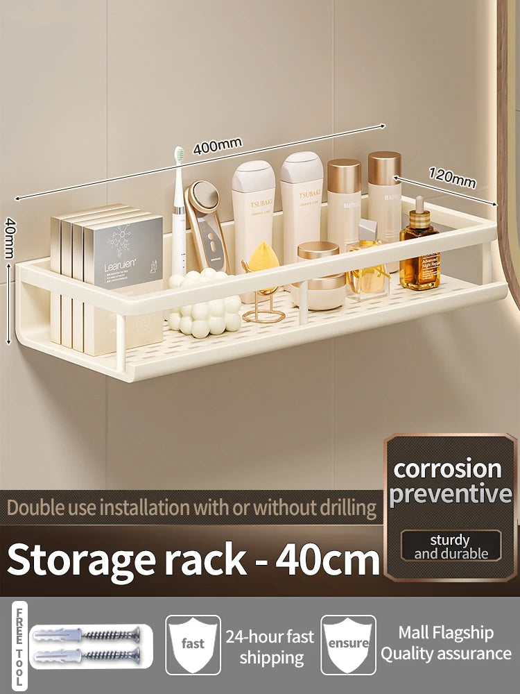 Gelb Weiß Eckregal Badezimmer Rack Regal Organizer Toilette Organizer Shampoo Rack Küche Lagerregal