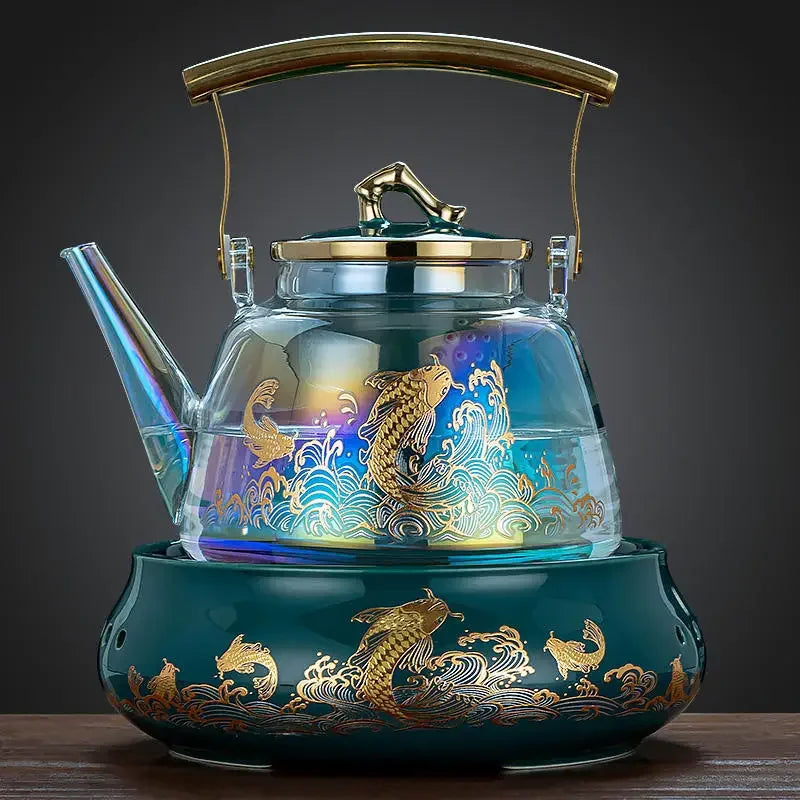 220V High-Temperature Resistant Electric Tea Stove & Tea Kettle Set for Home Use A