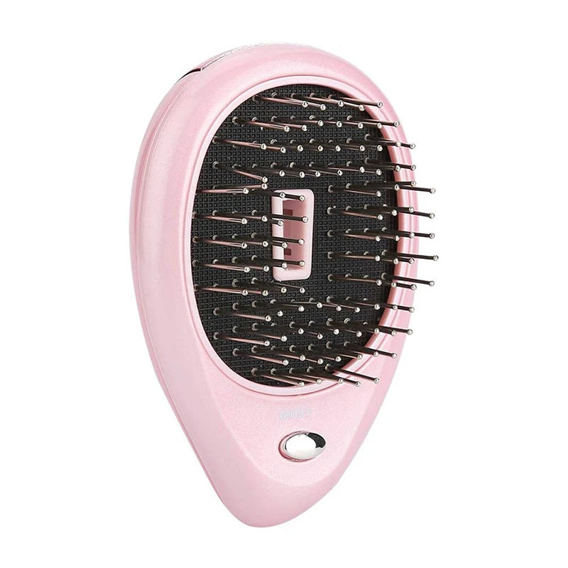 Bestselling Electric Negative Ion Massage Comb Portable Battery Style Hair Comb For Massaging Scalps And Clearing Acupoints.