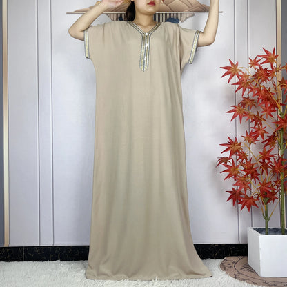 Neue Sommer-Kaftan-Abaya 2023, afrikanische Kleider für Frauen, traditionelle Kleidung, Islam-Gebetskleidung, Türkei, muslimische lose Robe, Ramadan