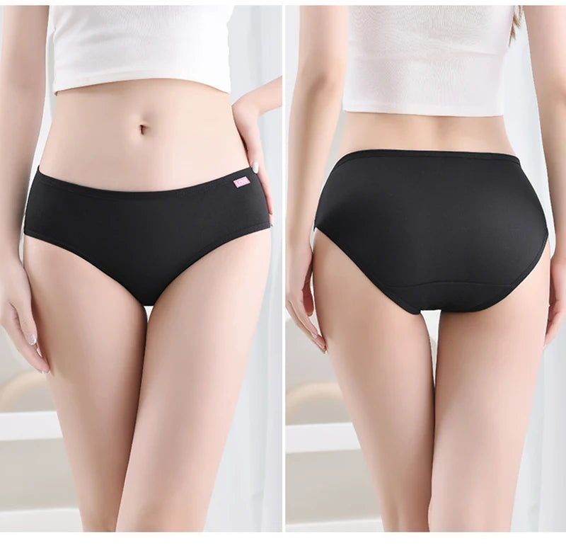 7Pcs/Lot Women's Panties Plus Size Underwear Cotton Briefs Girls Soft Pantys Female Intimates Underpant for Women Sexy Lingeries.