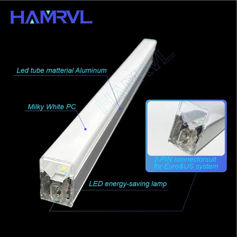 Hexagonal ceiling light BarberShop Car Garage LED Light 6500k LED tube for Gym Bar Hair Salon Library Workshop Auto Body Repair.