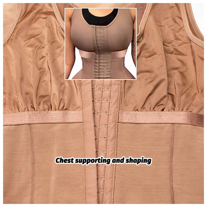 Girdles Shapers Fajas Colombian Corset Sculpting Body Sheath Slimming Bodysuit Tummy Reducing Shapewear Post Surgery Garment.