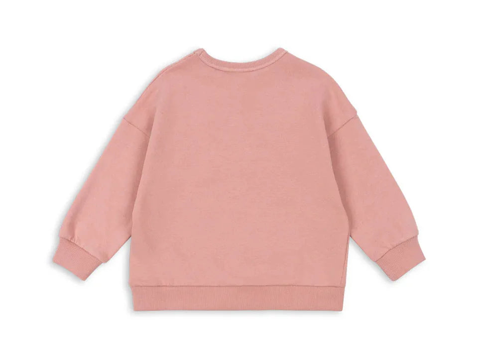 Konges Slojd AW Baby Girls Sweatshirts + Pants 2 Pcs Sets Lambswool Cherry Jackets Kids Clothes Girls Print Dresses Coats 1-9Yrs