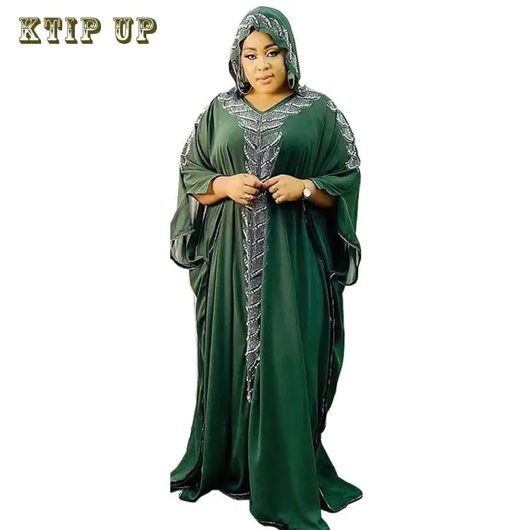 Abaya Marokkanisches Dubai-Kaftan-langes Kleid für muslimische Frauen, Ramadan, Arabisch, Luxus-Stickerei-Spitze, Hochzeitskleid, islamisches Ne