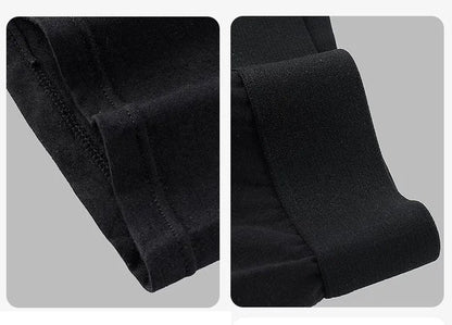 Herrenunterwäsche, mittlere Taille, hochelastisch, Sport-Shorts mit flachen Ecken, bequeme, solide Unterhose, Pilzsicher, lange Herrenhöschen