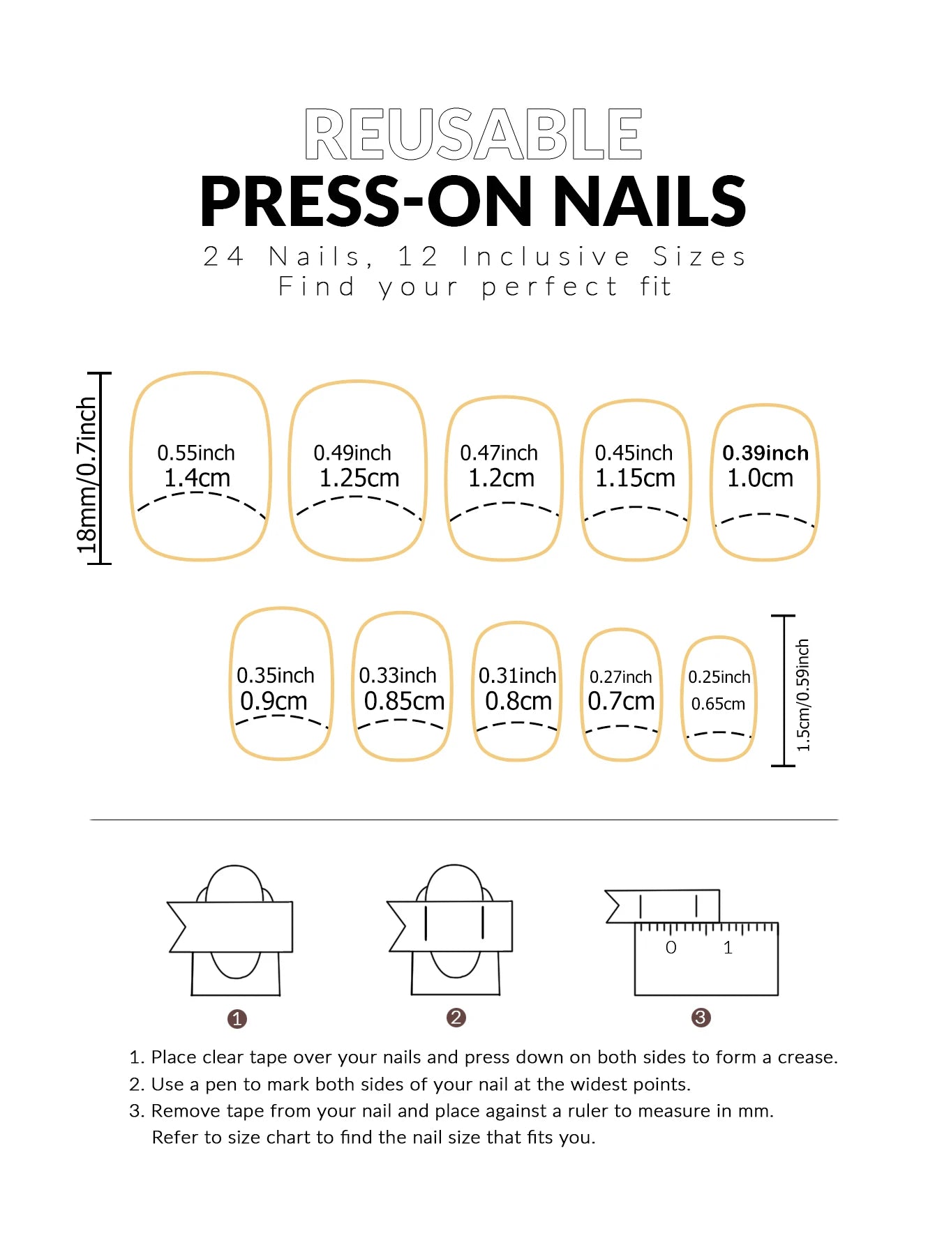 ARTAUG 24PCS Press On Nails Short Almond Wine Red High Saturation Fake Press On Nails  Korean Press On Nails Valentine'S Day.