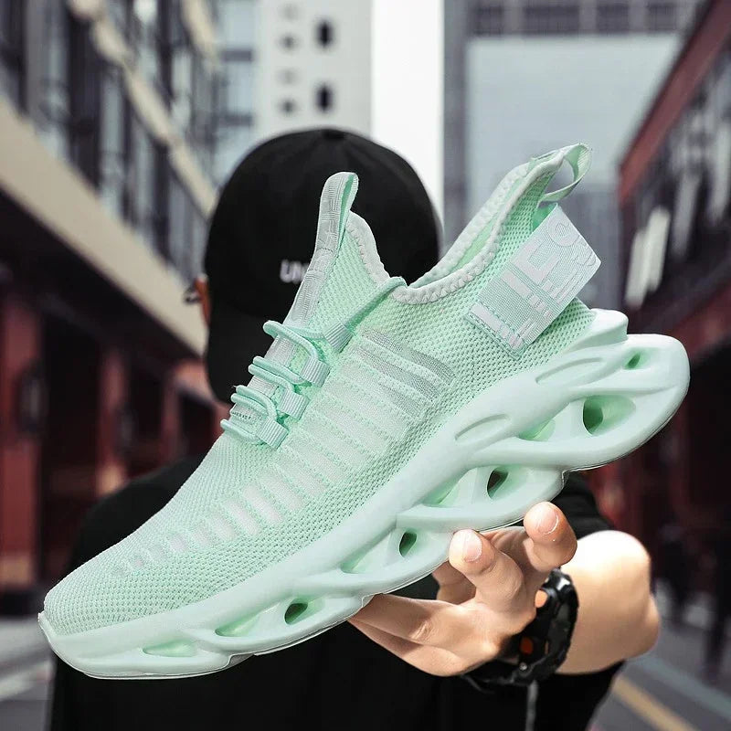 MAEDEF Shoes Men Sneakers Breathable Women Running Shoes Lightweight Anti-slip Sports Shoe Outdoor Lace Up Tennis Women Sneakers.