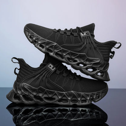 YRZL Men's Athletic Mesh Sneakers Lightweight Comfortable Running Shoes for Men Soft Sole Non Slip Casual Shoes Outdoor Walking.