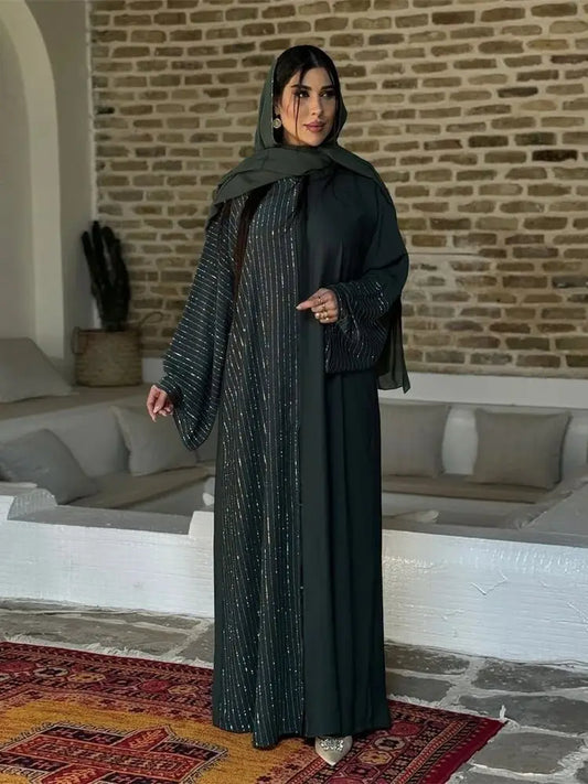 Ramadan Eid Kebaya Muslim Abaya Damen Dubai Long Dresses For Women Robe Djellaba Caftan Marocain Femme Musulmane Kaftan Vestidos.