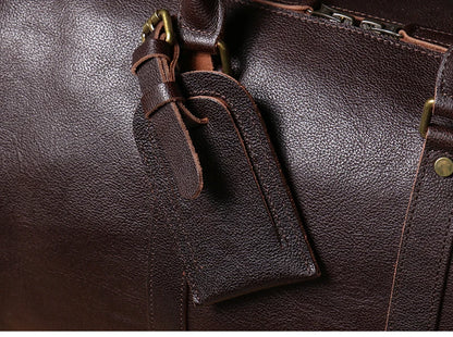 Vintage Herren Reisetasche klassische Business Umhängetasche Kopfs chicht Rindsleder Weekender Sporttasche Leder handtasche für Ehemann Geschenk.