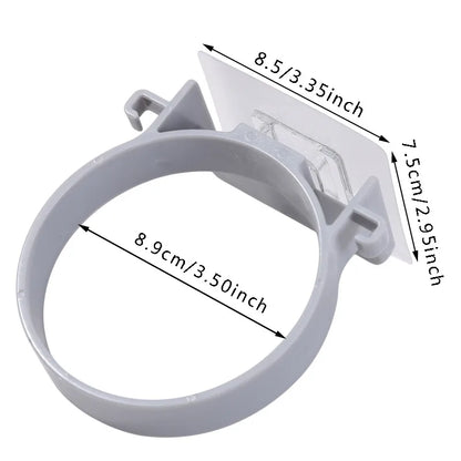 Neue Spirale Wand Montiert Haartrockner Lagerung Organizer Rack Halter Aufhänger Verwendung Im Badezimmer Salon Stylist Werkzeug Trockner Organisieren