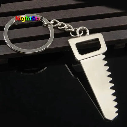 1Pcs Mini Nette Kreative Werkzeug-schlüssel Ax Zange Bohrer Herrscher Schraubendreher Spanner Schlüssel Kette Ring Schlüsselring Metall Kirsite 16 stil Geschenk