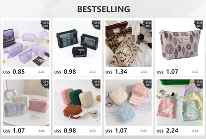 1pcs Transparent Mesh Zipper Cosmetic Bag Women Necessary Organizer Fashion Small Large Black Toiletry Bags Makeup Pouch Case.