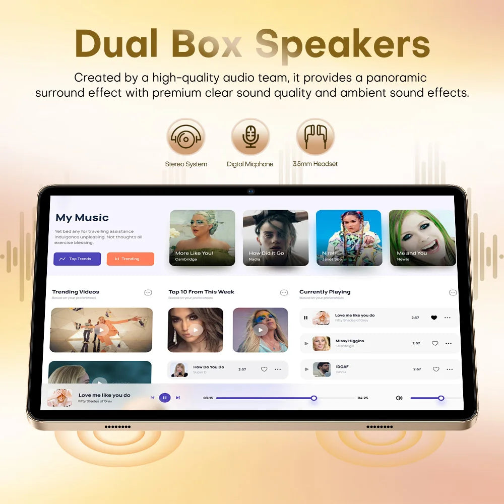 Original Pad 8 Ultra 11 Inch 16GB RAM 1TB ROM tablet Android 14 Core Pad Tablet PC Phone Dual Wifi tablette android 8800mah