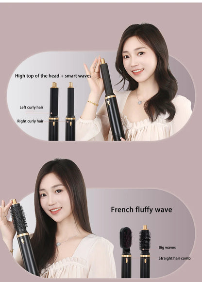 5 in 1 Hair Dryer Brush Hot Comb Set Professional Curling Iron Hair Straightener Styling Tool For Professional Hair Dryer