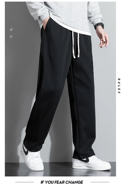 Extra Long leg Length Men's Tall Pants Elastic Waist Sweatpant Male Black Stretch Sport Jogger Trouser 190 Cm 195 107 115 200cm
