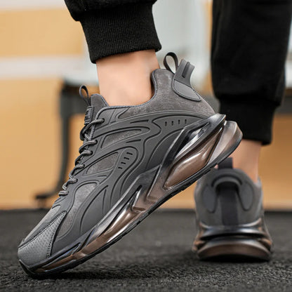 YRZL Herren-Turnschuhe, lässig, Sport, atmungsaktiv, Laufschuhe, bequemes Gehen, leichter Mesh-Schuh, Outdoor, rutschfest, Tennis-Mann