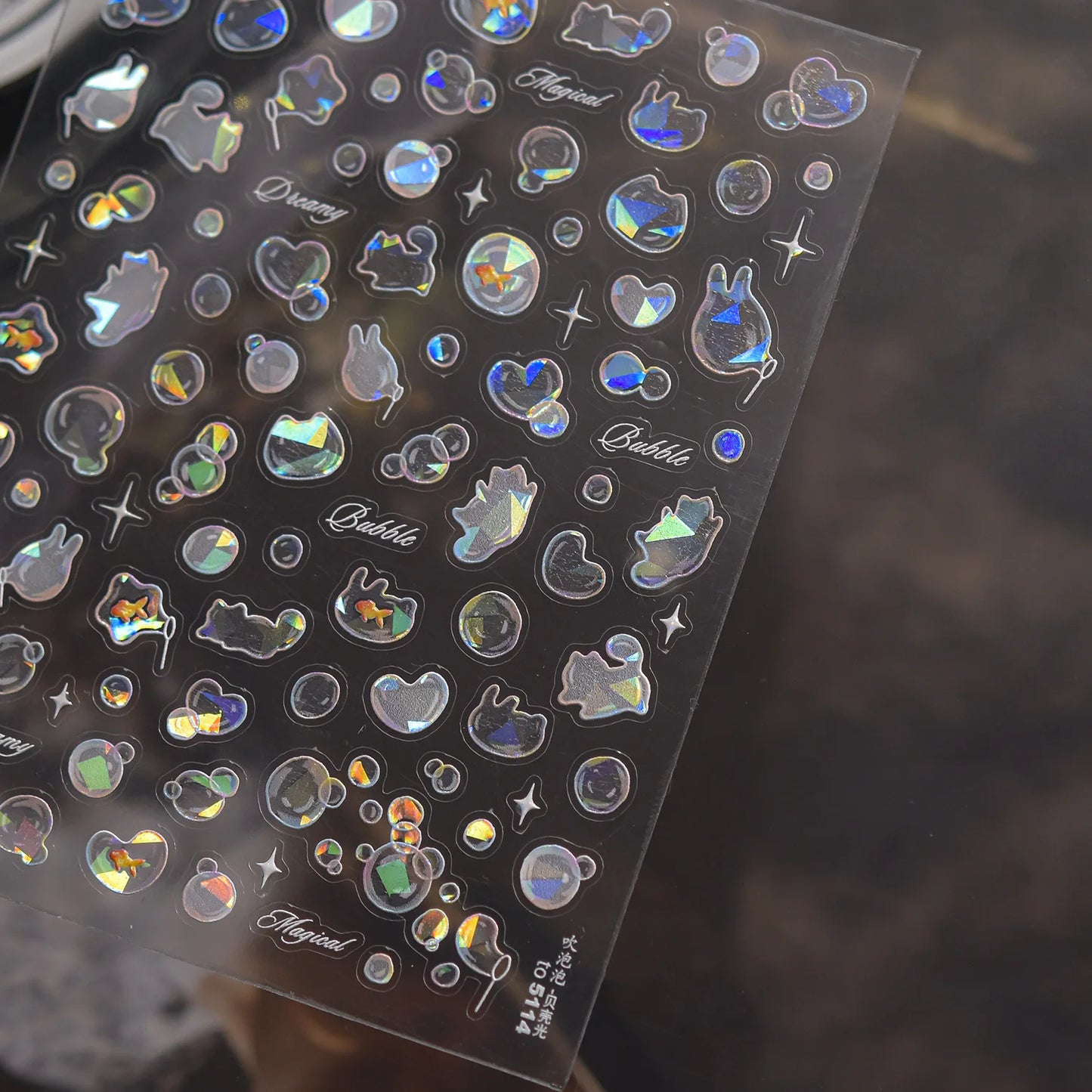 Ocean Theme 5D Nail Sticker Summer Beach Seashells Starfish Conch Scallop Shell Coral Self Adhesive Decoration Manicure Decal