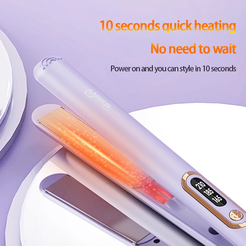 Women's Electric Hairbrush For Xiaomi Straight Hair Curly Hair 2 in 1 Negative Ion Hair Care 10 Seconds Quick Heating Hairbrush.