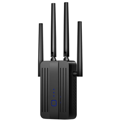 1200Mbps WiFi Repeater Dual Band Signal Extender 2.4G/5GHz Wi-Fi 802.11ac Gigabit Amplifier Router Long Range Signal Booster.