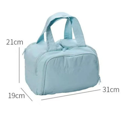 New Women's Cosmetic Bag Portable Storage Bag Large Capacity Luxury Makeup Bag Travel Organizer Essentials Toiletry Bags.
