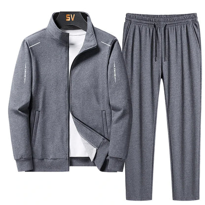 Men's Tracksuit Suit New Arrive Tracksuit Mens Casual Solid Solor Sweatpant Set Unisex Jogging Suit MEN Plus Size 6XL 7XL 8XL.