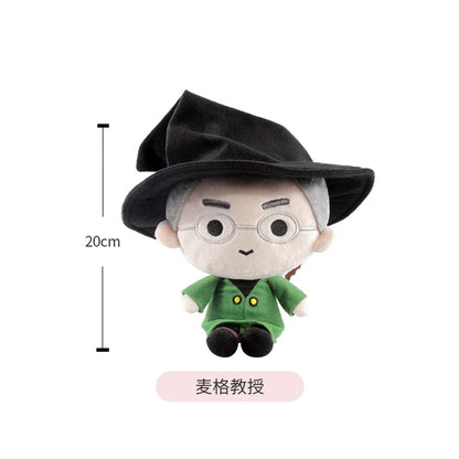 20/25cm Harry Potter Plush Toy Scarf Ron Movie TV Character Doll Soft Filling Stuffed Figure Collectible Gift Set
