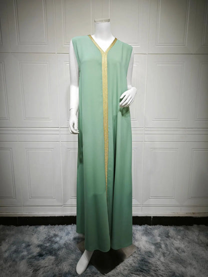 Eid Women Dress Muslim Abaya Embroidery Party Jalabiya Ramadan Long Dresses Abayas Vestidos Largos Kaftan Arab Long Robe 2025.